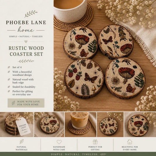 Mushroom Meadow Coasters